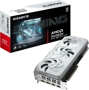 Відеокарта Gigabyte Radeon RX 9070 XT Gaming OC ICE 16G GDDR6 (GV-R907XGAMINGOCICE-16GD)