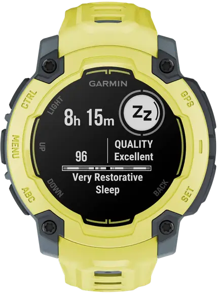 Смарт-годинник Garmin Instinct E 45mm Electric Lime with Electric Lime Band (010-02933-01)