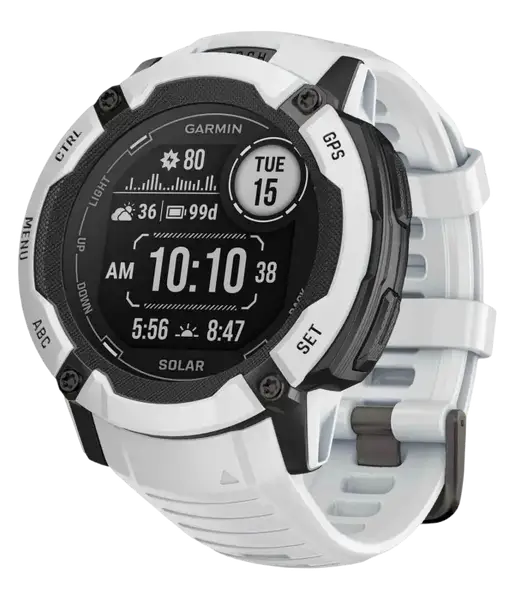 Смарт-годинник Garmin Instinct 2X Solar Whitestone (010-02805-14/04/44)