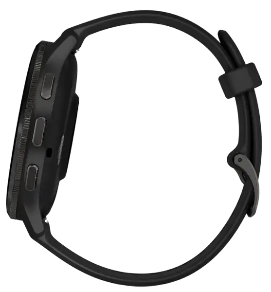 Смарт-годинник Garmin Venu 3 Slate S. Steel Bezel w. Black Case and S. Band (010-02784-01)