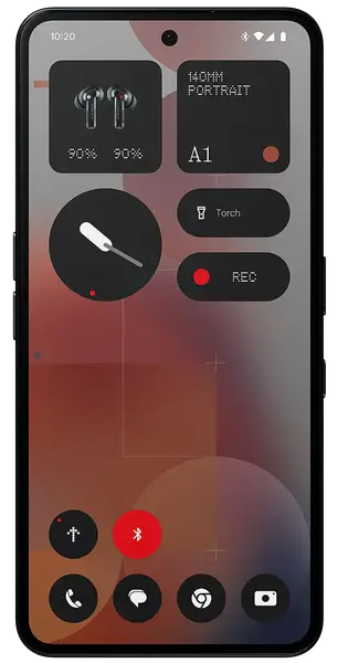 Смартфон Nothing Phone (3a) Pro 5G 12/256GB Black 120Hz (A10400166)