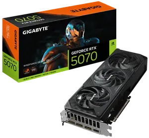 Відеокарта Gigabyte GeForce RTX 5070 Windforce OC 12GB GDDR7 DLSS4 (GV-N5070WF3OC-12GD) Відеокарта Gigabyte GeForce RTX 5070 Windforce OC 12GB GDDR7 DLSS4 (GV-N5070WF3OC-12GD)