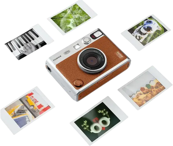 Фотокамера миттєвого друку Fujifilm Instax mini EVO Brown (16812534)