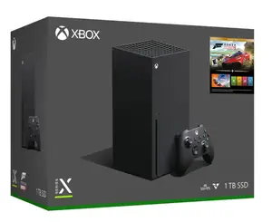 Стаціонарна ігрова приставка Microsoft Xbox Series X Forza Horizon 5 Ultimate Edition (RRT-00061)