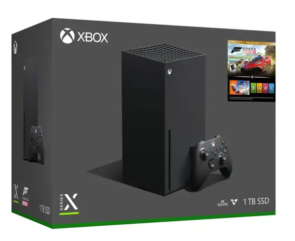 Стаціонарна ігрова приставка Microsoft Xbox Series X Forza Horizon 5 Ultimate Edition (RRT-00061)