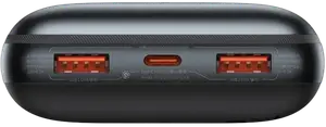 Зовнішній акумулятор (Power Bank) Baseus Power Bank 20000mAh Bipow Pro Digital Display PD 22.5W Black (PPBD030001) Зовнішній акумулятор (Power Bank) Baseus Power Bank 20000mAh Bipow Pro Digital Display PD 22.5W Black (PPBD030001)
