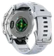 Спортивные часы Garmin Fenix 8 43mm AMOLED Silver with Whitestone Silicone Band (010-02903-00)