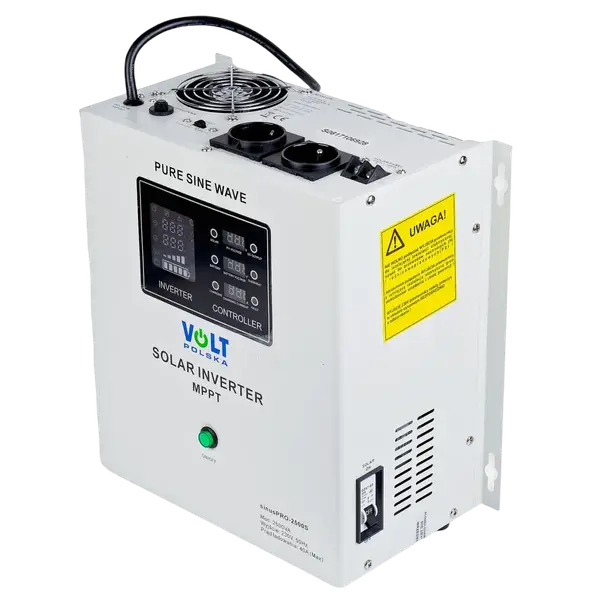 Сонячний інвертор VOLT SINUS PRO 2500 S 24/230V (1800/2500W) + 40A MPPT (100V) (3SPS250024)