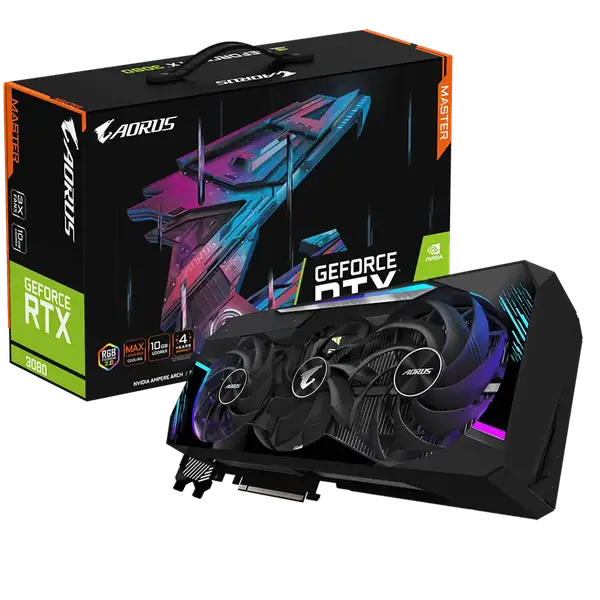 Відеокарта GIGABYTE AORUS GeForce RTX 3080 MASTER 10G rev. 2.0 (GV-N3080AORUS M-10GD rev. 2.0)