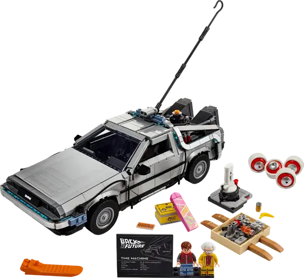 Авто-конструктор LEGO Icons Назад у майбутнє: Машина часу (Делоріан) (10300)