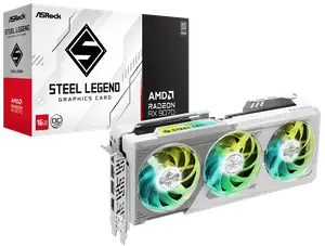 Відеокарта ASRock Radeon RX 9070 Steel Legend OC 16GB GDDR6 (RX9070 SL 16GO) Відеокарта ASRock Radeon RX 9070 Steel Legend OC 16GB GDDR6 (RX9070 SL 16GO)