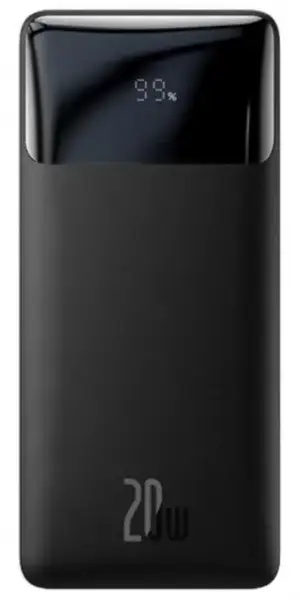 Зовнішній акумулятор (Power Bank) Baseus Bipow Digital Display 10000mAh 20W Black (PPDML-L01)