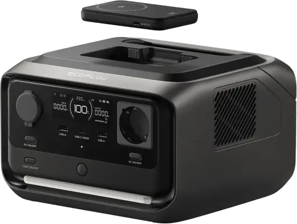 Зарядна станція EcoFlow RIVER 3 Plus Wireless (EFRIVER3PLUS-W-EU-CBOX)