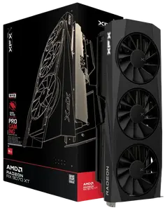 Відеокарта XFX Radeon RX 9070 XT QuickSilver Gaming 16GB GDDR6 (RX-97TQICKB9)
