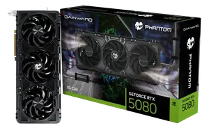 Відеокарта Gainward GeForce RTX 5080 Phantom 16GB GDDR7 DLSS4 (NE75080019T2-GB2030P) Відеокарта Gainward GeForce RTX 5080 Phantom 16GB GDDR7 DLSS4 (NE75080019T2-GB2030P)