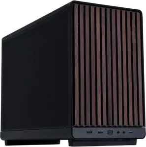 Корпус Lian Li DAN A3 Wood Black (GELI-960 // A3- mATX-MD Black)