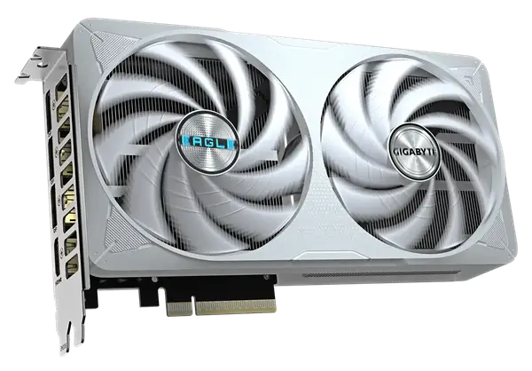 Відеокарта Gigabyte GeForce RTX 5060 Ti Eagle OC Ice 16GB GDDR7 DLSS4 (GV-N506TEAGLEOC ICE-16GD)