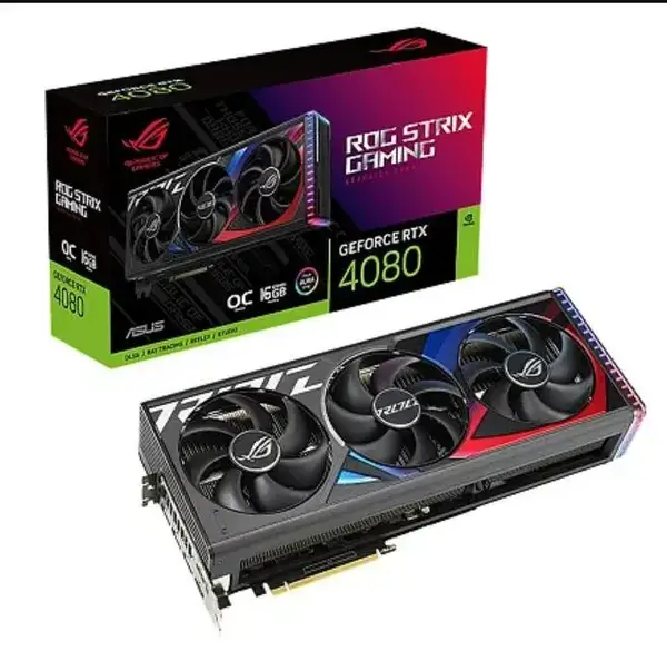 Видеокарта ASUS ROG-STRIX-RTX4080-O16G-GAMING
