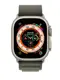 Смарт-годинник Apple Watch Ultra GPS + Cellular 49mm Titanium Case with Green Alpine Loop - Large (MQEX3/MQFP3)