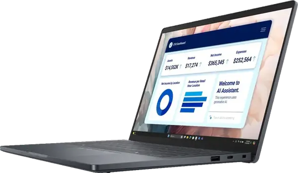 Ноутбук Dell Pro 14 Premium Ultra 7-266V/16GB/512/Win11P (BTO205_PA14250_EMEA)