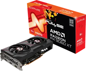 Відеокарта Sapphire Radeon RX 9060 XT Pulse OC 16GB GDDR6 (11350-03-20G)