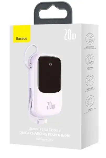Зовнішній акумулятор (Power Bank) Baseus Qpow 20000mAh 20W (PPQD-H05)