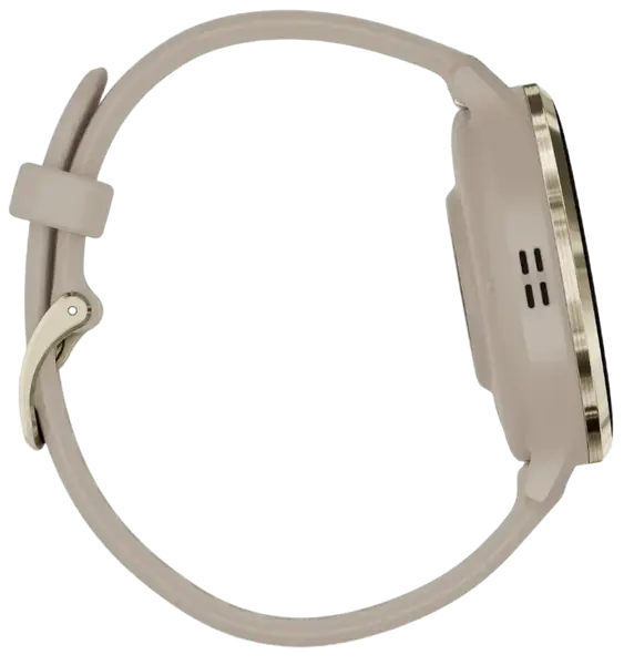 Смарт-годинник Garmin Venu 3S Soft Gold S. Steel Bezel w. French Gray Case and S. Band (010-02785-02)