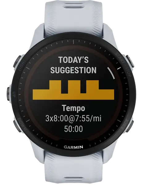 Смарт-часы Garmin Forerunner 955 Solar Whitestone (010-02638-01/21)