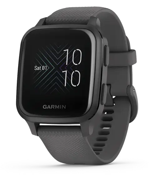 Смарт-годинник Garmin Venu Sq Slate with Gray Band (010-02427-10/00)