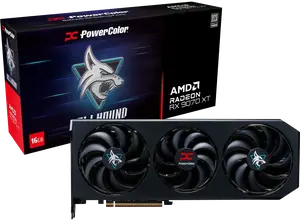 Відеокарта PowerColor Radeon RX 9070 XT Hellhound 16GB GDDR6 (RX9070XT 16G-L/OC)