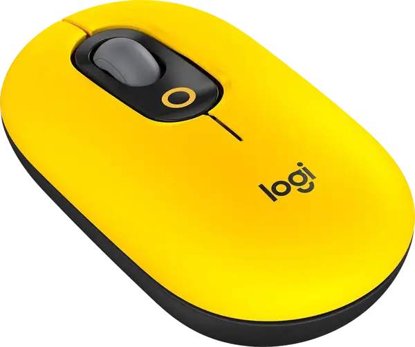 Logitech POP Mouse Bluetooth Blast Yellow (910-006546)