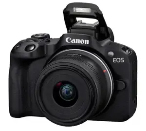 Бездзеркальний фотоапарат Canon EOS R50 kit RF-S 18-45mm IS STM + RF-S 55-210mm IS STM Black (5811C034)