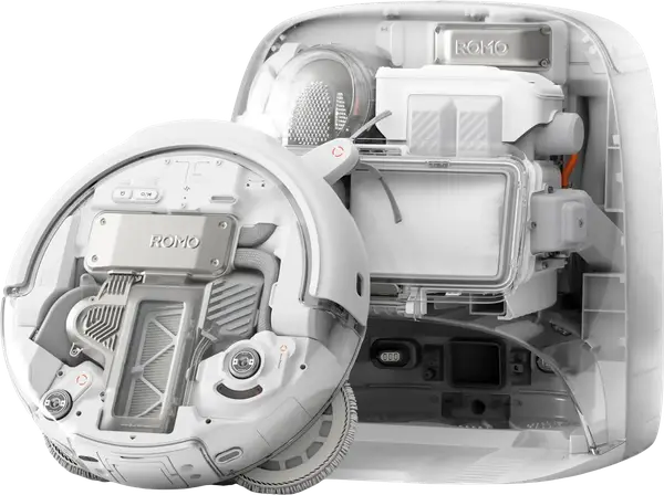 Робот-пилосос з вологим прибиранням DJI Romo P