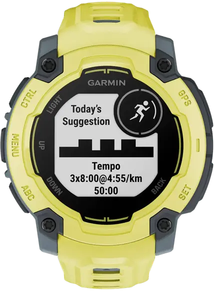 Смарт-годинник Garmin Instinct E 45mm Electric Lime with Electric Lime Band (010-02933-01)