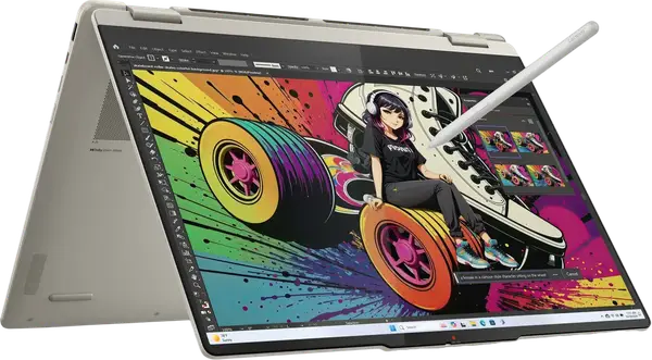 Ноутбук Lenovo Yoga 7 2-in-1 16AKP10 Ryzen AI 7 350 / 32 GB / 1 TB / W11 / 120 Hz (83JU001BPB)