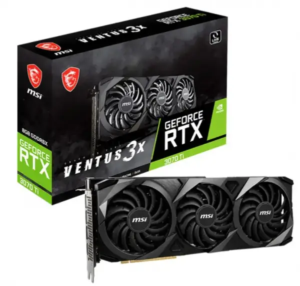 Відеокарта MSI GeForce RTX 3070 Ti VENTUS 3X 8G OC