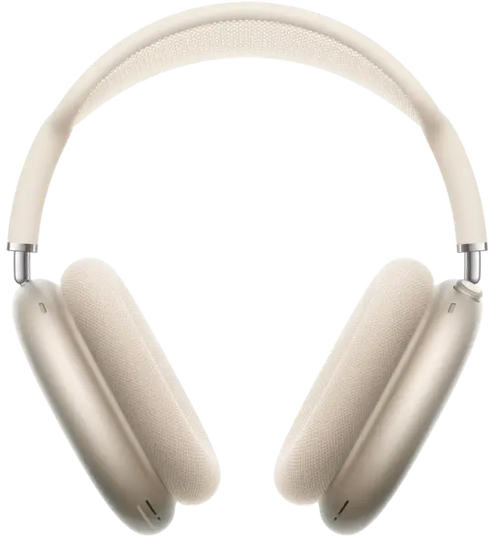 Навушники з мікрофоном Apple AirPods Max USB-C Starlight (MWW53)