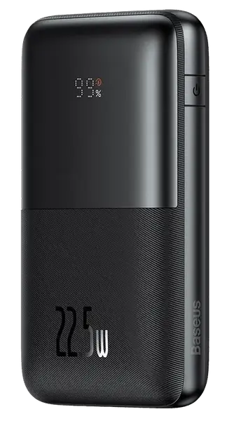 Зовнішній акумулятор (Power Bank) Baseus Bipow Digital Display Fast Charge 20000mAh 22.55W Black (PPBD040301)
