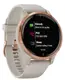 Смарт-годинник Garmin Venu Rose Gold Stainless Steel Bezel w. Light Sand and Silicone B. (010-02173-23/22/21)