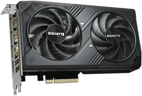 Відеокарта Gigabyte GeForce RTX 5060 Windforce 8GB GDDR7 DLSS4 (GV-N5060WF2-8GD)