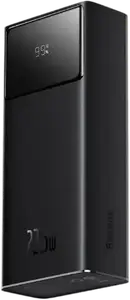 Зовнішній акумулятор (павербанк) Baseus Star Lord Display 22.5W 30000 mAh Black (PPXJ060101/PPXJ080101)