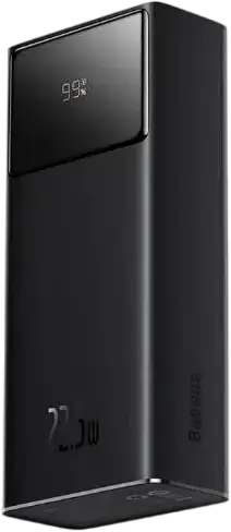 Зовнішній акумулятор (павербанк) Baseus Star Lord Display 22.5W 30000 mAh Black (PPXJ060101/PPXJ080101)