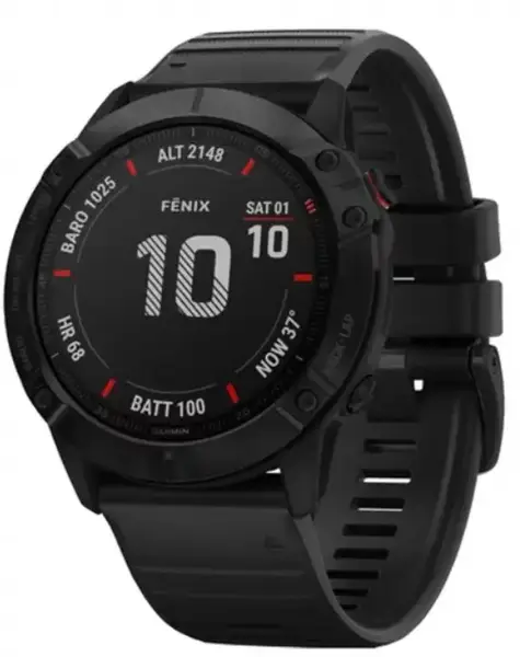 Смарт-годинник Garmin Fenix 6X Pro Black with Black Band (010-02157-01)