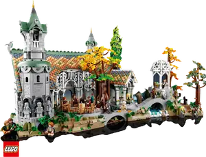 Блоковий конструктор LEGO Icons Володар кілець: Рівенделл (10316)