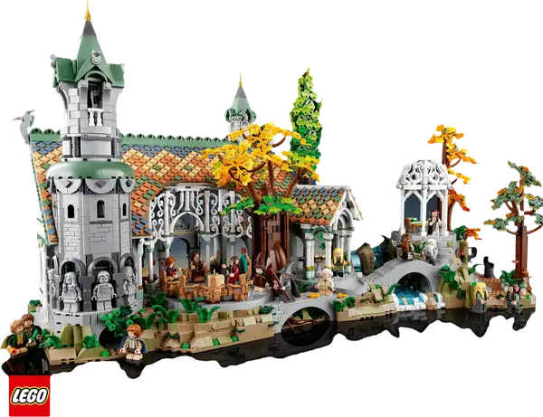 Блоковий конструктор LEGO Icons Володар кілець: Рівенделл (10316)