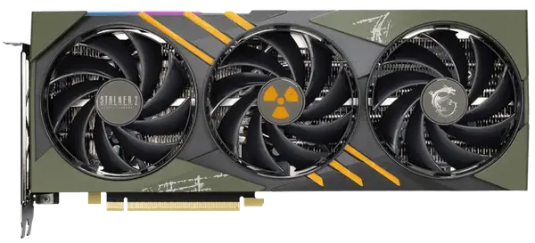 Відеокарта MSI RTX 4070 Ti SUPER 16G GAMING SLIM STALKER 16GB GDDR6X