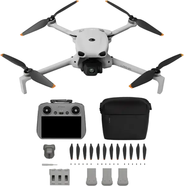 Квадрокоптер DJI Lito X1 Fly More Combo Plus (RC 2) (CP.MA.00000976.01 / 6937224142756)