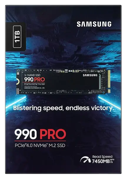 SSD накопичувач Samsung 990 PRO 1 TB (MZ-V9P1T0BW)