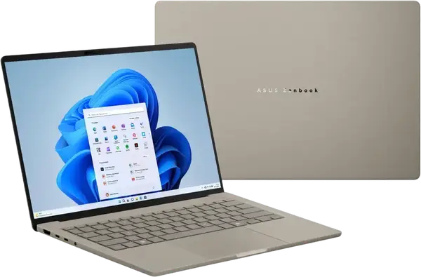 Ноутбук ASUS ZenBook A14 Snapdragon X1-26-100/16GB/512/Win11 OLED (UX3407QA-QD289W)