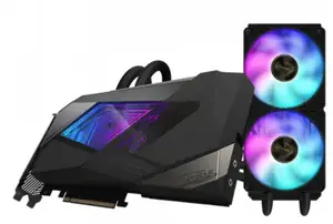 Відеокарта GIGABYTE AORUS GeForce RTX 3090 XTREME WATERFORCE 24G (GV-N3090AORUSX W-24GD)